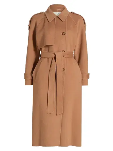 Cami NYC Women's Yennifer Wool-Cashmere Belted Trench Coat | Thumbnail 1 Cami NYC Women's Yennifer Wool-Cashmere Belted Trench Coat | Thumbnail 1