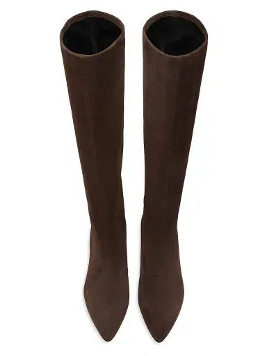 BALLY Women's Main Arval Suede Knee-High Boots - Ebano - Size 5 | Thumbnail 4 BALLY Women's Main Arval Suede Knee-High Boots - Ebano - Size 5 | Thumbnail 4