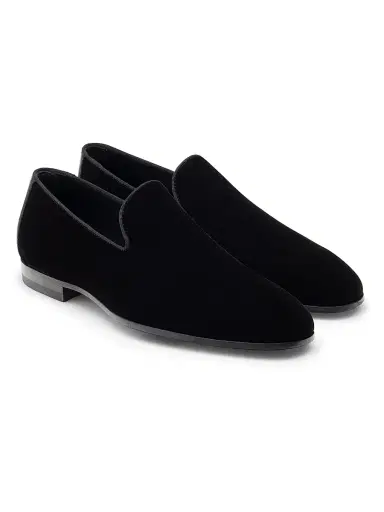 Magnanni Men's Jareth Velvet Loafers | Thumbnail 2