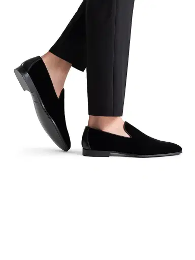 Magnanni Men's Jareth Velvet Loafers | Thumbnail 5
