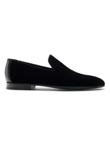 Magnanni Men's Jareth Velvet Loafers | Thumbnail 1