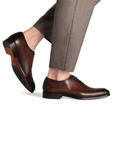 Magnanni Men's Fleur II Leather Loafers - Tabaco | Thumbnail 5 Magnanni Men's Fleur II Leather Loafers - Tabaco | Thumbnail 5