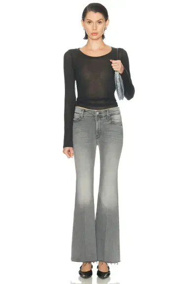 Mother The Doozy Sneak Fray Jeans | Thumbnail 5 Mother The Doozy Sneak Fray Jeans | Thumbnail 5