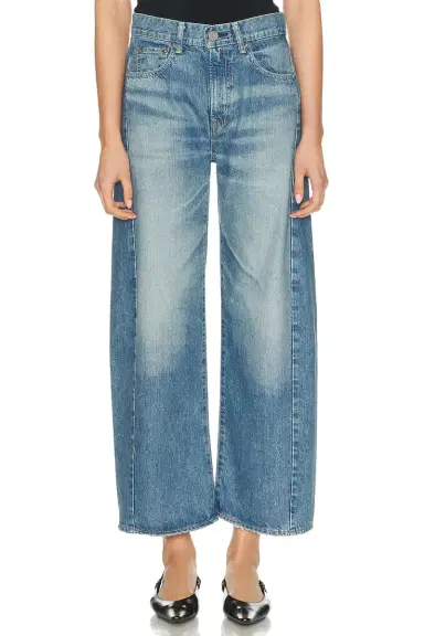 Moussy Vintage Bayard Side Line Cocoon Jeans | Thumbnail 3