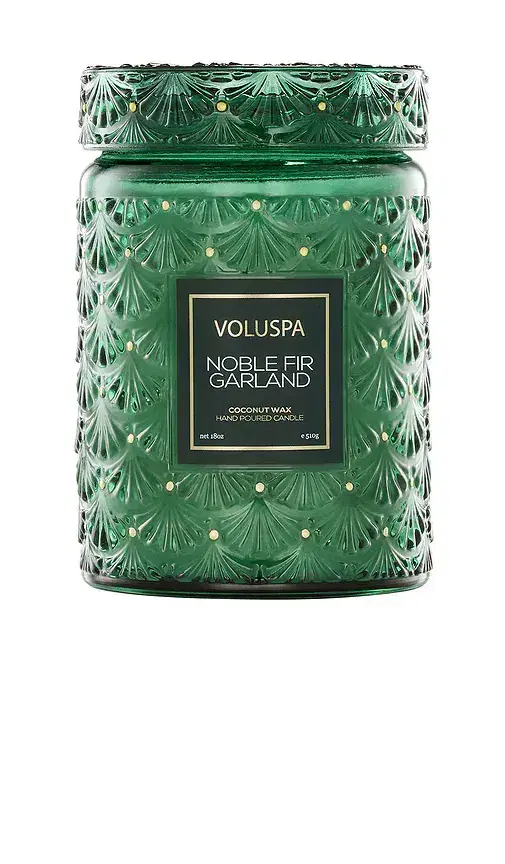 Noble Fir Garland Large Jar candle