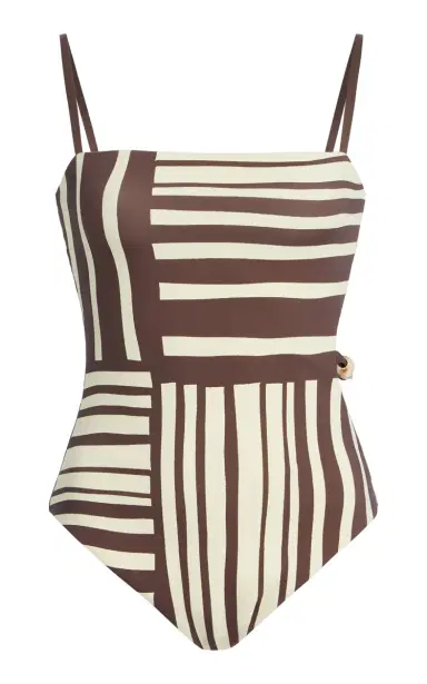 SIR. Linocut One-Piece Swimsuit | Thumbnail 1