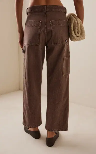 Bottega Veneta Washed Cotton Cargo Jeans | Thumbnail 4 Bottega Veneta Washed Cotton Cargo Jeans | Thumbnail 4