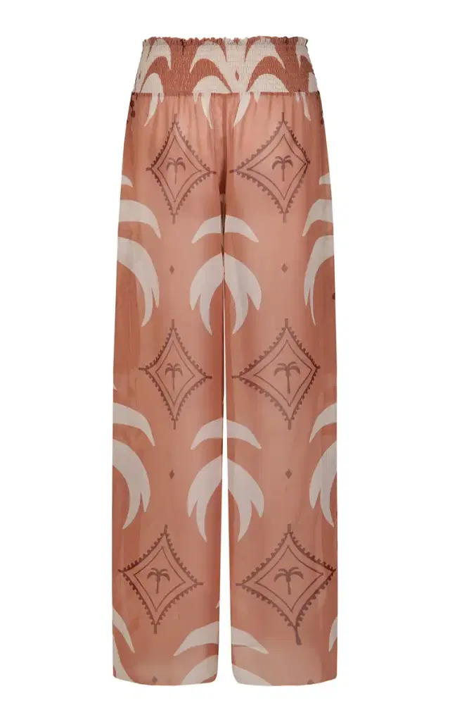 Johanna Ortiz In Eternity Eco-Georgette Wide-Leg Pants