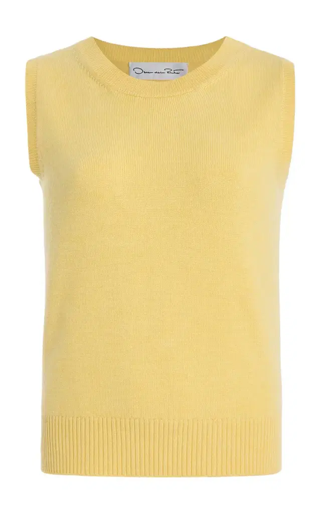 Sleeveless Wool Sweater