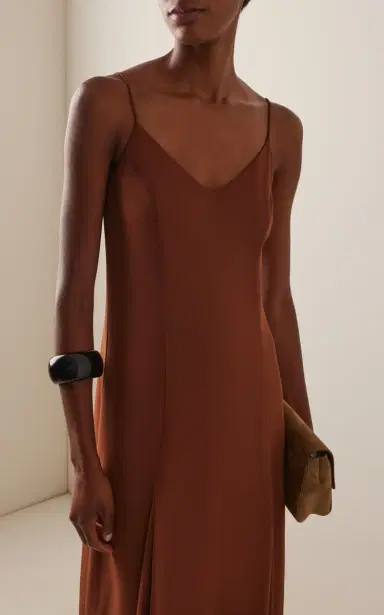 Jenni Kayne Florence Crepe Maxi Slip Dress | Thumbnail 3 Jenni Kayne Florence Crepe Maxi Slip Dress | Thumbnail 3