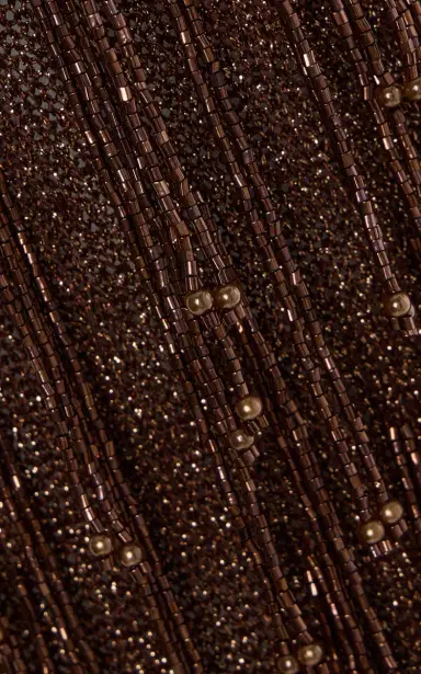 Cult Gaia Ola Beaded Metallic-Knit Midi Dress | Thumbnail 5