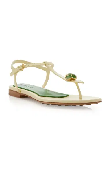 Bottega Veneta Rana Bamboo-Detailed Leather Sandals | Thumbnail 4 Bottega Veneta Rana Bamboo-Detailed Leather Sandals | Thumbnail 4