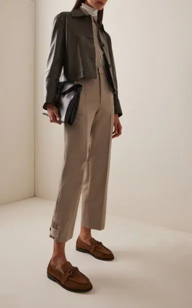 Bottega Veneta Astaire Knot Suede Loafers | Thumbnail 2 Bottega Veneta Astaire Knot Suede Loafers | Thumbnail 2