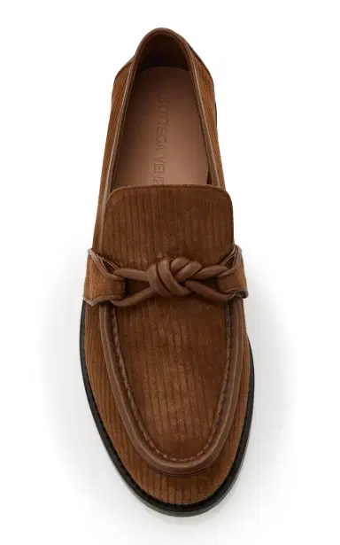 Bottega Veneta Astaire Knot Suede Loafers | Thumbnail 3 Bottega Veneta Astaire Knot Suede Loafers | Thumbnail 3