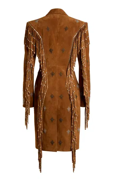 Etro Embellished Suede Coat | Thumbnail 5