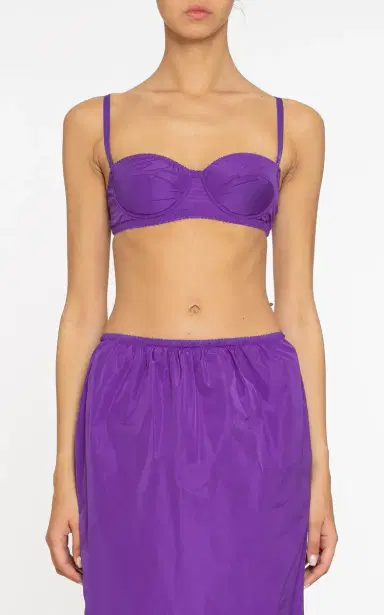 DES_PHEMMES Balconette Bra | Thumbnail 7