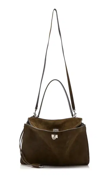 Balenciaga Rodeo Medium Suede Handbag | Thumbnail 5 Balenciaga Rodeo Medium Suede Handbag | Thumbnail 5