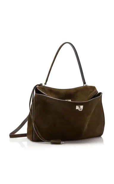 Balenciaga Rodeo Medium Suede Handbag | Thumbnail 9 Balenciaga Rodeo Medium Suede Handbag | Thumbnail 9