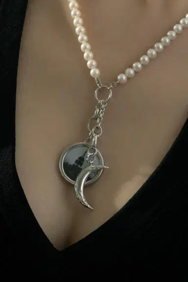 MONICA RICH KOSANN Pearl Two Station Necklace | Thumbnail 4 MONICA RICH KOSANN Pearl Two Station Necklace | Thumbnail 4