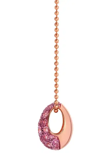 GRAZIELA Pink Sapphire Bahia Pendant Necklace | Thumbnail 6