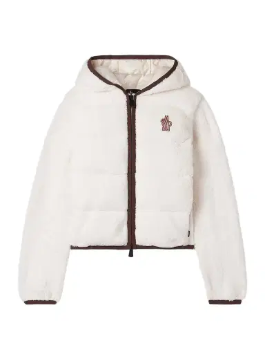 Moncler Grenoble Hooded Quilted Fleece Down Jacket | Thumbnail 1