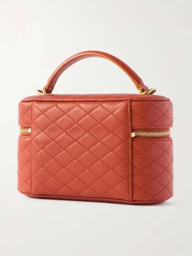 Saint Laurent Gaby Vanity Mini Quilted Leather Shoulder Bag | Thumbnail 3