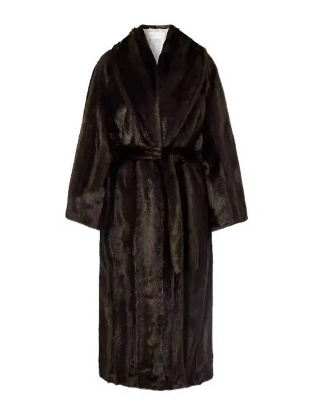 Belted Plush Coat
