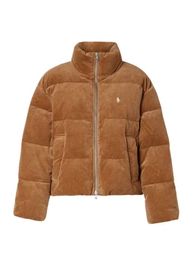 Polo Ralph Lauren Embroidered Quilted Cotton-blend Corduroy Down Jacket