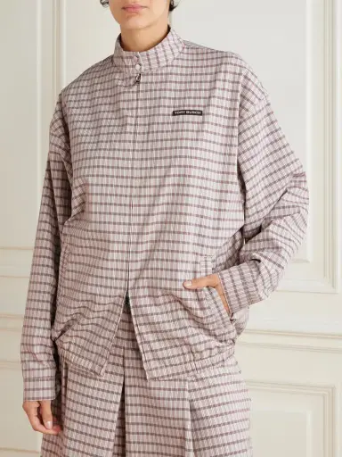 Tory Sport Checked Twill Jacket | Thumbnail 3 Tory Sport Checked Twill Jacket | Thumbnail 3