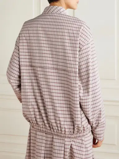 Tory Sport Checked Twill Jacket | Thumbnail 4 Tory Sport Checked Twill Jacket | Thumbnail 4