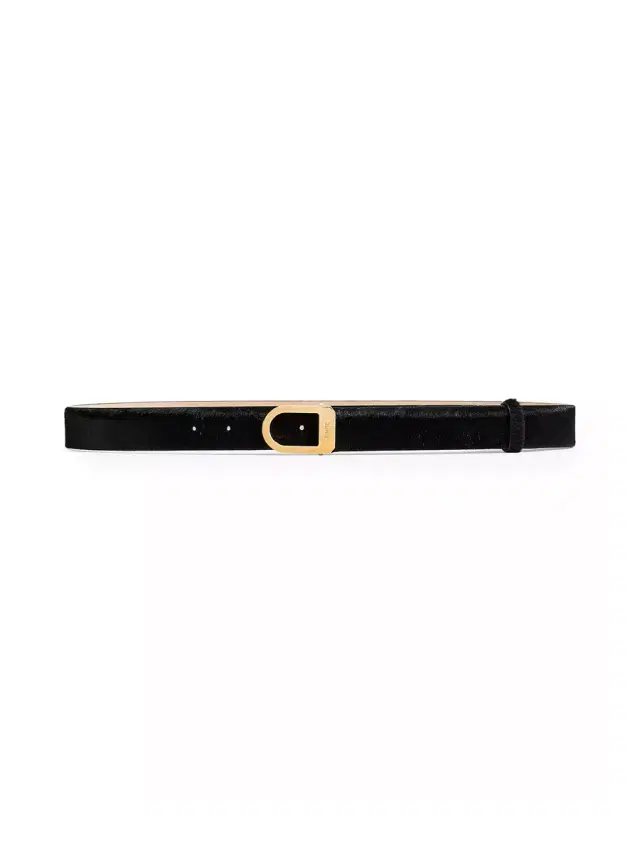 Khaite Haircalf Saddle Belt