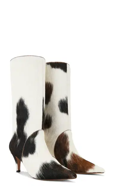 Lola Cruz Pony Hair Mid Calf Boot | Thumbnail 1 Lola Cruz Pony Hair Mid Calf Boot | Thumbnail 1