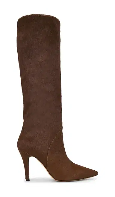 Lola Cruz Pony Hair Knee High Boot | Thumbnail 1
