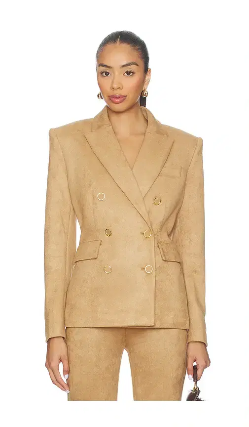 Arielle Faux Suede Blazer
