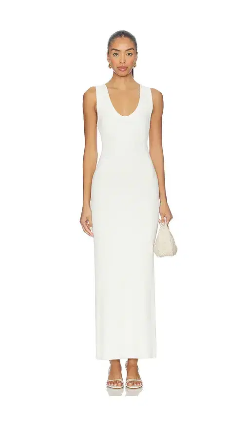 SIR. Chiara Scoop Neck Dress