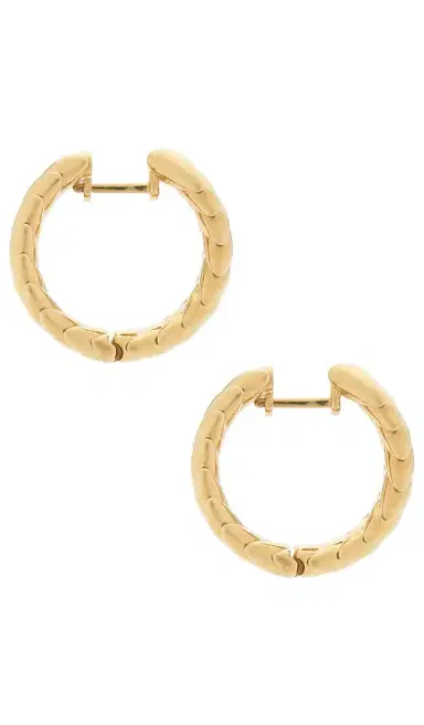 Bevza Spikelet Hoops | Thumbnail 2