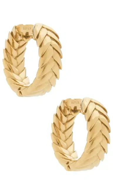 Bevza Spikelet Hoops | Thumbnail 1