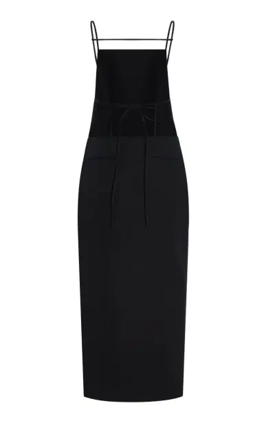 Calvin Klein Collection Artemis Apron Cotton Midi Dress | Thumbnail 2