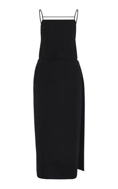 Calvin Klein Collection Artemis Apron Cotton Midi Dress | Thumbnail 6