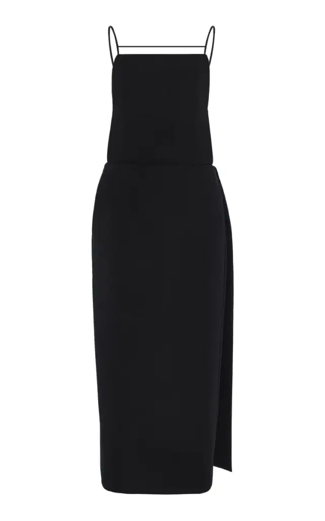 Artemis Apron Cotton Midi Dress
