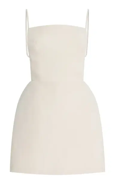 Calvin Klein Collection Henrietta Apron Silk Blend Mini Dress | Thumbnail 1