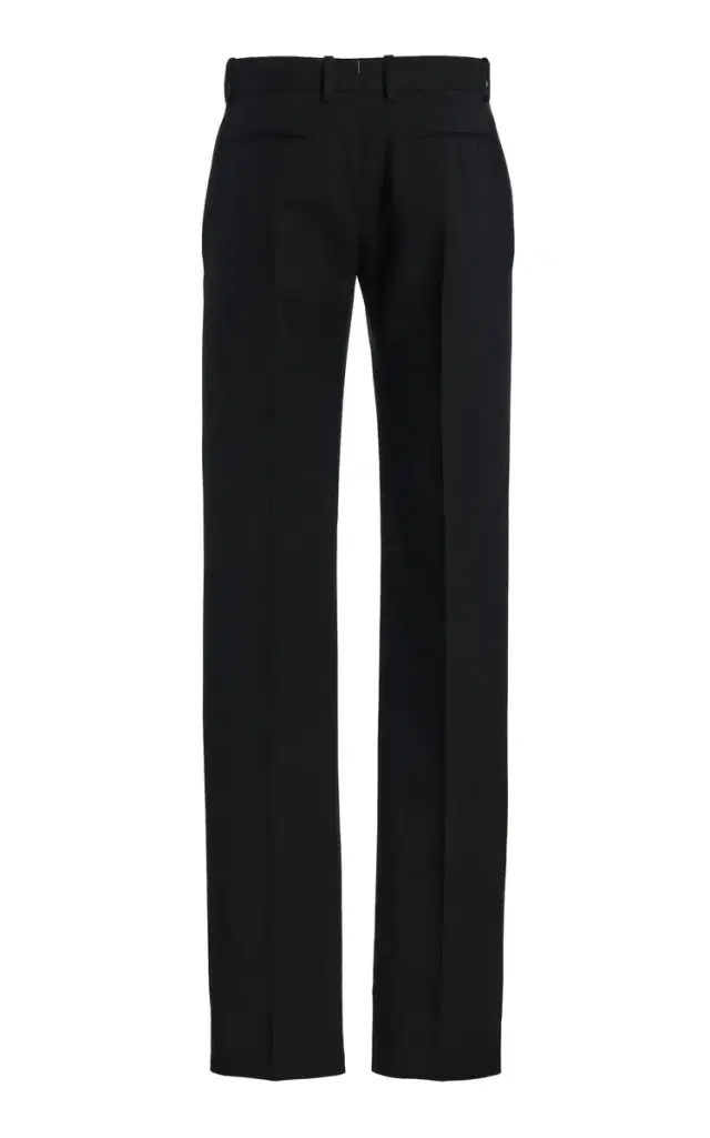 Calvin Klein Collection Slim Wool Straight-Leg Pants