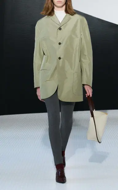 Jil Sander Oversized Notched Lapel Jacket | Thumbnail 5