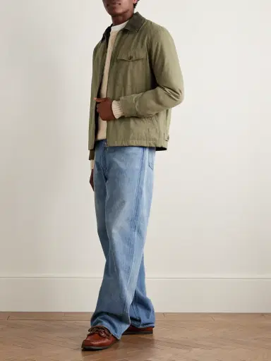 Hartford Daren Cotton-Corduroy Trimmed Canvas Jacket - Men | Thumbnail 2
