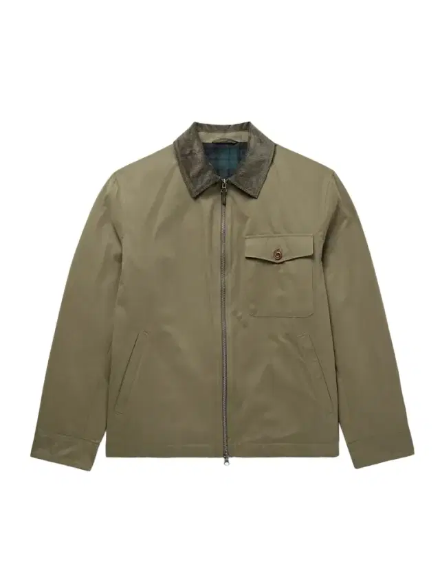 Daren Cotton-Corduroy Trimmed Canvas Jacket - Men