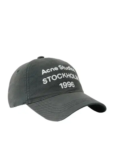 Acne Studios Logo-Embroidered Cotton-Twill Baseball Cap - Men | Thumbnail 1 Acne Studios Logo-Embroidered Cotton-Twill Baseball Cap - Men | Thumbnail 1