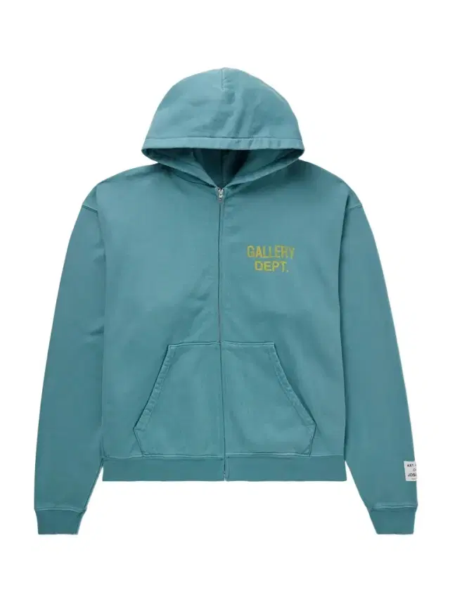 90's Logo-Print Cotton-Jersey Zip-Up Hoodie - Men