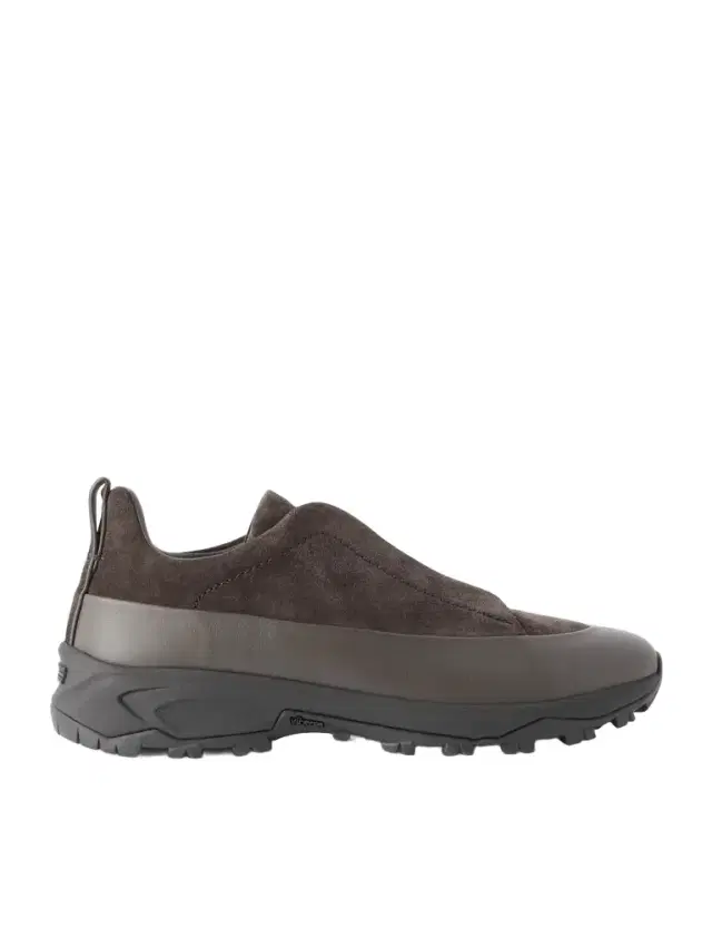 Zegna Triple Stitch™ Monte Rubber-Trimmed Suede Slip-On Sneakers - Men