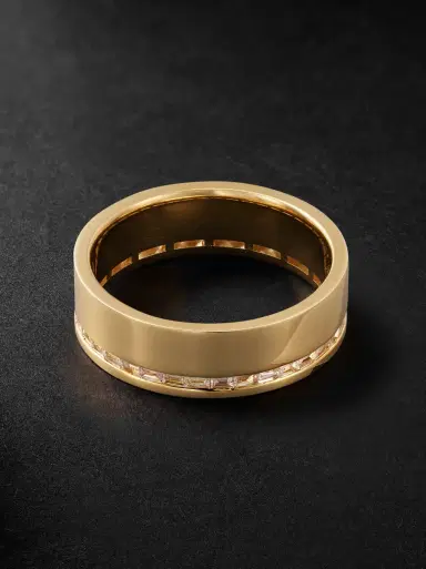 SHAY 18-Karat Gold Diamond Ring - Men | Thumbnail 3 SHAY 18-Karat Gold Diamond Ring - Men | Thumbnail 3
