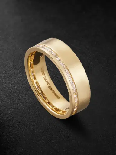 SHAY 18-Karat Gold Diamond Ring - Men | Thumbnail 1 SHAY 18-Karat Gold Diamond Ring - Men | Thumbnail 1